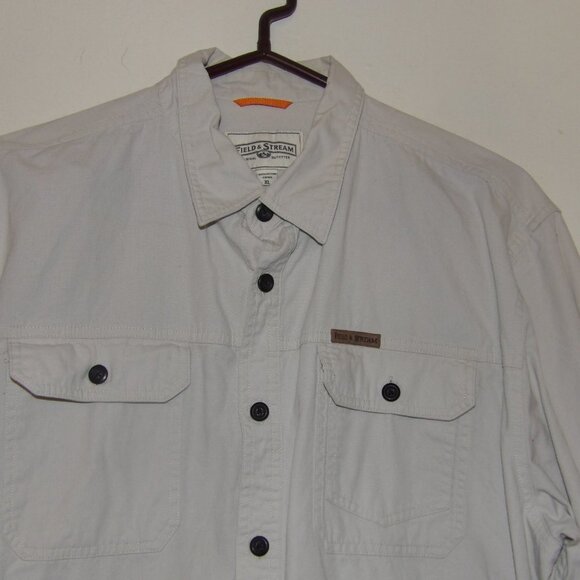 Men's Field & Stream Camping Button Down Shirt Sz XL - Picture 2 of 8